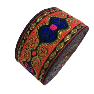 Customized Top quality Jacquard Colorful Woven Ribbon